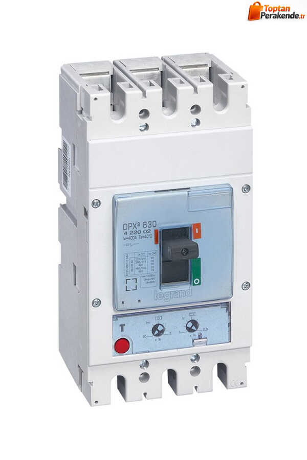 Legrand - 422002 DPX3 630 3P 400A 36kA Termik Manyetik Kompakt Şalter